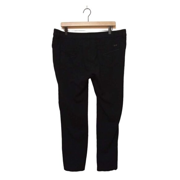 Seven7 Black Skinny Leg Ponte Stretch Mid Rise Pants Sz 16 - Picture 3 of 7